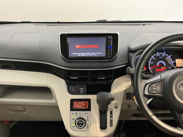 ムーヴXターボ SAIII純正ナビ バックモニター フルセグTV CD DVD USB Bluetooth プッシュスタート アイドリングストップ 運転席側シートヒーター オートライト LEDヘッドライト キーフリーシステム(愛媛県)の中古車