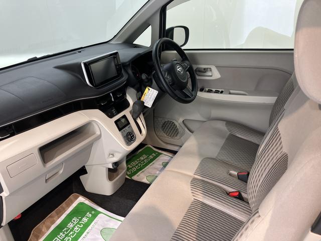 ムーヴXターボ SAIII純正ナビ バックモニター フルセグTV CD DVD USB Bluetooth プッシュスタート アイドリングストップ 運転席側シートヒーター オートライト LEDヘッドライト キーフリーシステム(愛媛県)の中古車