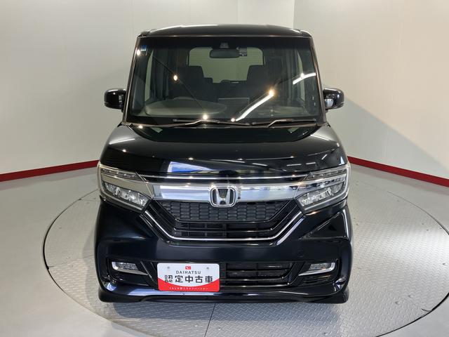 N−BOXカスタムG・Lホンダセンシング純正ナビ バックモニター フルセグTV CD DVD USB Bluetooth ドラレコ ETC 左側電動スライドドア プッシュスタート クルーズコントロール オートライト LEDヘッドライト(愛媛県)の中古車
