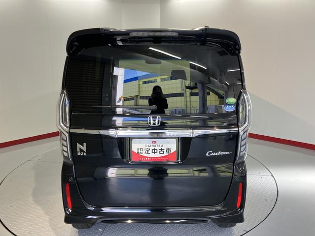 N−BOXカスタムG・Lホンダセンシング純正ナビ バックモニター フルセグTV CD DVD USB Bluetooth ドラレコ ETC 左側電動スライドドア プッシュスタート クルーズコントロール オートライト LEDヘッドライト(愛媛県)の中古車