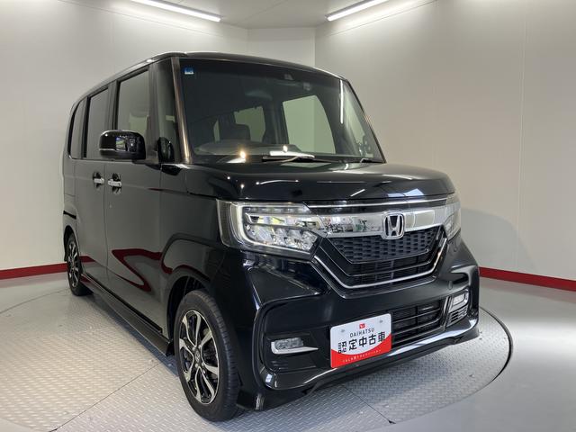 N−BOXカスタムG・Lホンダセンシング純正ナビ バックモニター フルセグTV CD DVD USB Bluetooth ドラレコ ETC 左側電動スライドドア プッシュスタート クルーズコントロール オートライト LEDヘッドライト(愛媛県)の中古車