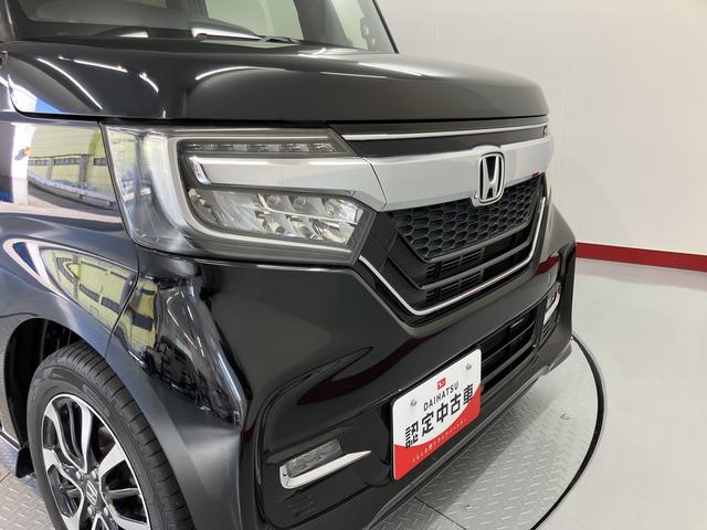 N−BOXカスタムG・Lホンダセンシング純正ナビ バックモニター フルセグTV CD DVD USB Bluetooth ドラレコ ETC 左側電動スライドドア プッシュスタート クルーズコントロール オートライト LEDヘッドライト(愛媛県)の中古車