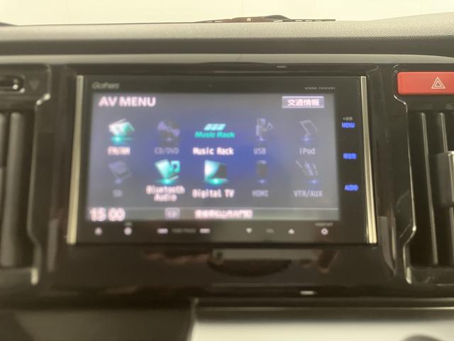 N−WGNカスタムG・ターボパッケージ純正ナビ バックモニター フルセグTV CD DVD Bluetooth ETC アイドリングストップ クルーズコントロール オートライト ディスチャージヘッドライト プッシュスタート ベンチシート(愛媛県)の中古車