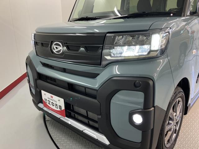 タントファンクロスリミテッドプッシュスタート　両側電動スライドドア　コーナーセンサー　アイドリングストップ　オートライト　ＬＥＤヘッドライト　フロントフォグランプ　電動パーキングブレーキ　アダプティブクルーズコントロール　２ＷＤ（愛媛県）の中古車