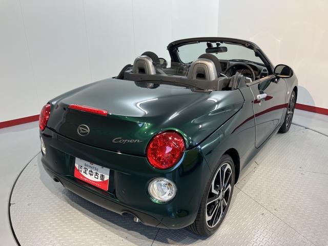 コペンセロ純正ナビ　バックモニター　フルセグＴＶ　ＣＤ　ＤＶＤ　ＵＳＢ　Ｂｌｕｅｔｏｏｔｈ　ＥＴＣ　ドラレコ　オートライト　ＬＥＤヘッドライト　前席シートヒーター　障害物センサー　アイドリングストップ　キーレス（愛媛県）の中古車