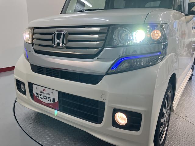 Ｎ−ＢＯＸカスタムＧ・ターボパッケージ純正ナビ　バックモニター　ワンセグＴＶ　ＣＤ　ＤＶＤ　ドラレコ　ＥＴＣ　両側電動スライドドア　アイドリングストップ　ベンチシート　クルーズコントロール　オートライト　ディスチャージヘッドライト（愛媛県）の中古車