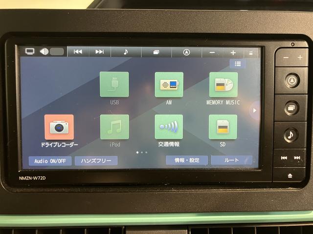 タントX純正ナビ バックモニター フルセグTV CD DVD USB Bluetooth ドラレコ 片側電動スライドドア オートライト LEDヘッドライト 前席シートヒーター アイドリングストップ キーフリー(愛媛県)の中古車