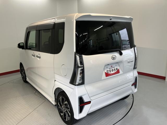 タントカスタムＸ障害物センサー　両側電動スライドドア　クルーズコントロール　前席シートヒーター　電動パーキング　ベンチシート　オートライト　ＬＥＤヘッドライト　プッシュスタート　アイドリングストップ　オーディオレス車（愛媛県）の中古車
