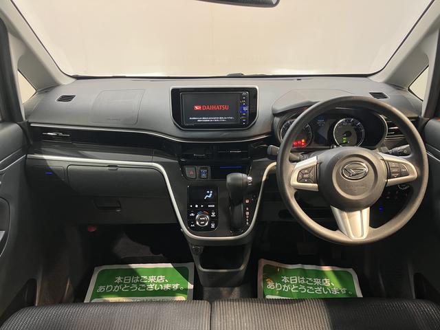 ムーヴカスタム　Ｘ　ＶＳ　ＳＡIIIプッシュスタート　アイドリングストップ　横滑り防止装置　運転席シートヒーター　ベンチシート　オートライト　ＬＥＤヘッドライト　パノラマモニター　純正ナビ　ナビ連動ドライブレコーダー　ＥＴＣ車載器（愛媛県）の中古車