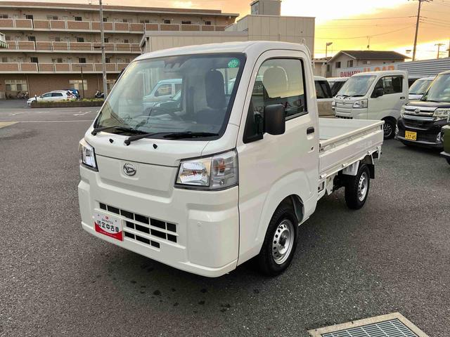 ハイゼットトラックスタンダード荷台三方開 スマートアシスト 横滑り防止装置 前後コーナーセンサー アイドリングストップ オートライト オートハイビーム スピーカー一体型AM/FMラジオ サイドレバー式駐車ブレーキ バッテリーカバー(千葉県)の中古車