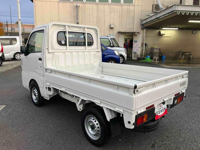 ハイゼットトラックスタンダード荷台三方開 スマートアシスト 横滑り防止装置 前後コーナーセンサー アイドリングストップ オートライト オートハイビーム スピーカー一体型AM/FMラジオ サイドレバー式駐車ブレーキ バッテリーカバー(千葉県)の中古車