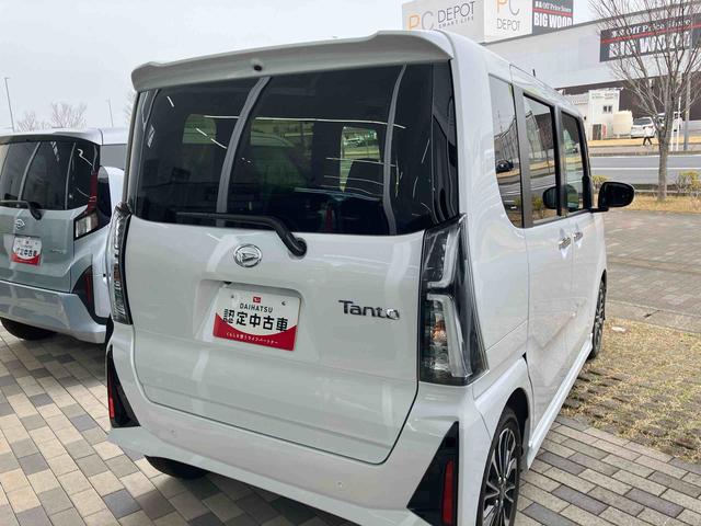 タントカスタムＲＳ両側パワースライドドア／ＬＥＤヘッドランプ／オートライト／シートヒーター／次世代スマートアシスト／ガックカメラ／キーフリー／ベンチシート／コーナーセンサー／サイドエアバッグ（千葉県）の中古車
