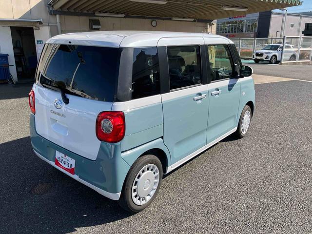 ムーヴキャンバスストライプスＸスマアシ／ハロゲンヘッドライト／オートハイビーム／１４インチホイール／両側自動スライドドア／コーナーセンサー／ベンチシート／サイドエアバック／カーテンシールド／キーフリーシステム／プライバシーガラス（千葉県）の中古車