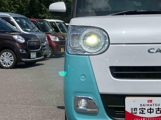 ムーヴキャンバスストライプスＧ　メーカー保証継承付帯両側電動スライドドア　ＬＥＤヘッドライト　オートライト／アダプティブドライビングビーム　Ｂカメラ　シートヒーター　コ−ナ−センサー　電動駐車ブレーキ　ホッとカップホルダー　置きラクボックス（千葉県）の中古車