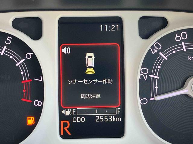 ムーヴキャンバスストライプスＧ　メーカー保証継承付帯両側電動スライドドア　ＬＥＤヘッドライト　オートライト／アダプティブドライビングビーム　Ｂカメラ　シートヒーター　コ−ナ−センサー　電動駐車ブレーキ　ホッとカップホルダー　置きラクボックス（千葉県）の中古車