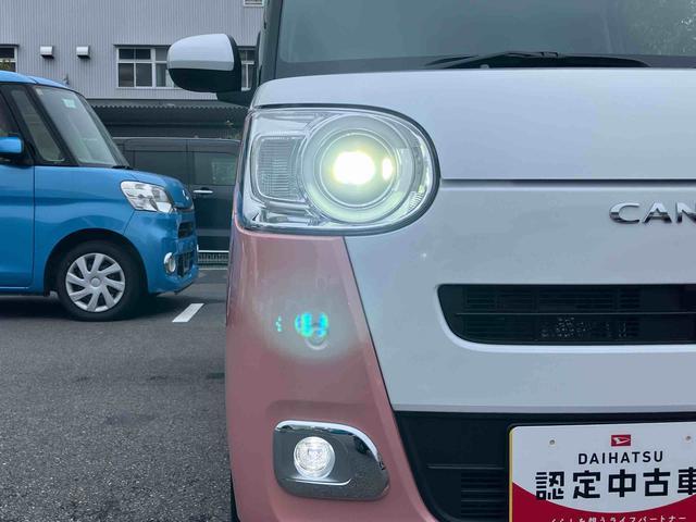 ムーヴキャンバスストライプスＧ　メーカー保証継承付帯アダプティブドライビングビーム　両側Ｐスライド　ＬＥＤヘッドライト＆フォグランプ　オートライト　Ｂカメラ　衝突被害軽減ブレーキ　コーナーセンサー　シートヒーター　電動駐車ブレーキ　ホッとカップホルダー（千葉県）の中古車