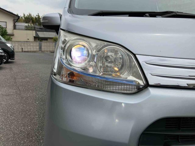 ムーヴカスタム　Ｘナビ／ＤＩＳＣ　ＥＴＣ　ＨＩＤヘッドランプ　フォグランプ　ドアミラーターンランプ　スマートキー／プッシュボタンスタート　アルミホイール（千葉県）の中古車