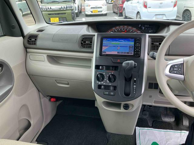 タントＬ　ＳＡナビ／ＴＶ／ＣＤ／バックカメラ／ステアリングスイッチ　左右スライドドア　助手席側センターピラーレス　電動格納ドアミラー　キーレスエントリー　横滑り防止装置　衝突被害軽減ブレーキ（千葉県）の中古車