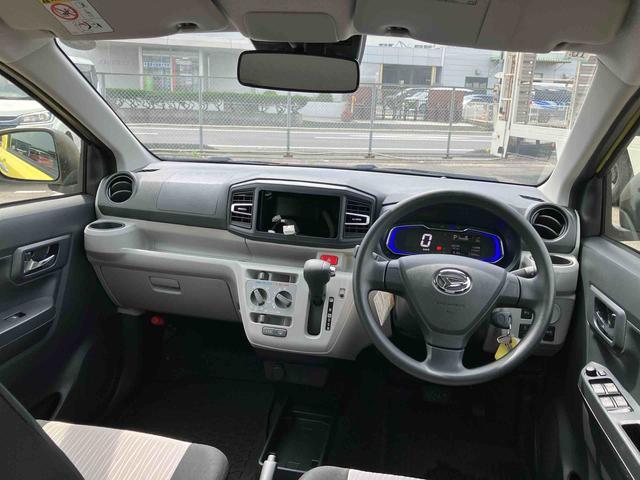 ミライースＸ　ＳＡIIIＬＥＤヘッドライト　電動格納ドアミラー　プライバシーガラス　リヤシートヘッドレスト　オートライト　キーレスエントリー　セキュリティアラーム　横滑り防止装置　コーナーセンサー　衝突被害軽減ブレーキ（千葉県）の中古車
