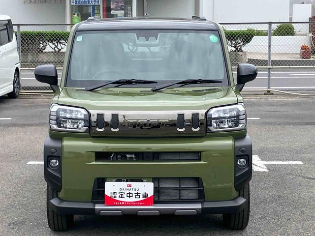 タフトＧターボ　ダーククロムベンチャー前後専用ダークガーニッシュ　ガラスルーフ　ルーフレール　１５インチアルミ　シートヒーター　ＬＥＤヘッド＆フォグランプ　バックカメラ　クルコン　電動駐車ブレーキ　衝突被害軽減ブレーキ　コーナーセンサー（千葉県）の中古車