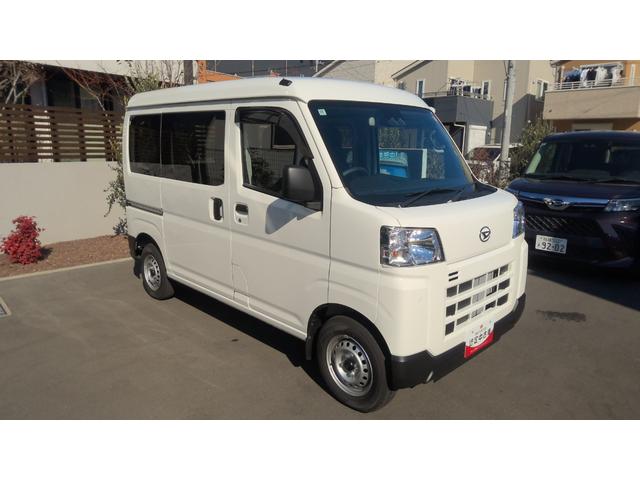 ハイゼットカーゴＤＸ４ＷＤ　サポカーＳワイド適合　ラジオ　エアコン　アクセサリーソケット　コーナーセンサー　アイドリングストップ　光軸調整ダイヤル　横滑り防止機能　誤発進抑制機能　パワーウインドウ　キーレス（神奈川県）の中古車
