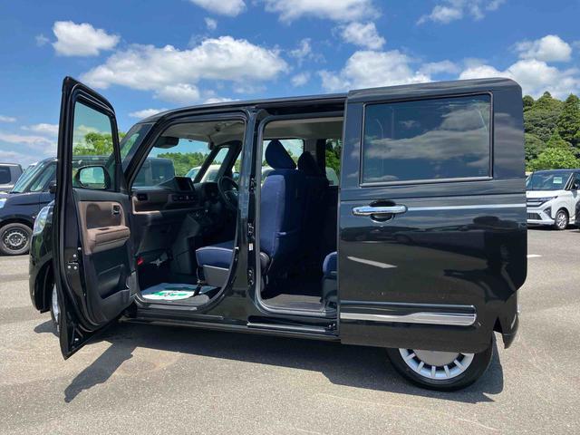 ムーヴキャンバスセオリーGターボLEDヘッドライト/両側電動スライドドア/コーナーセンサー/アイドリングストップ/衝突回避支援システム/横滑り防止装置/オートライト/オートエアコン/キーフリー/電動格納ミラー/電動パーキングブレーキ(千葉県)の中古車