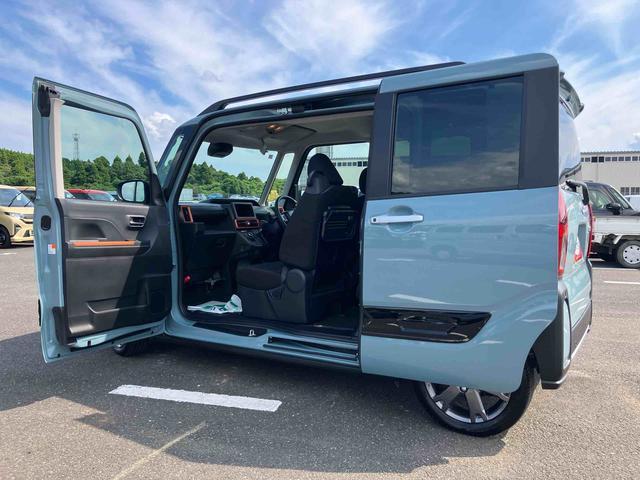 タントファンクロスターボLEDヘッドライト/両側電動スライドドア/コーナーセンサー/アイドリングストップ/衝突回避支援システム/横滑り防止装置/オートエアコン/アルミホイール/キーフリーシステム/電動格納ミラー/オートライト(千葉県)の中古車