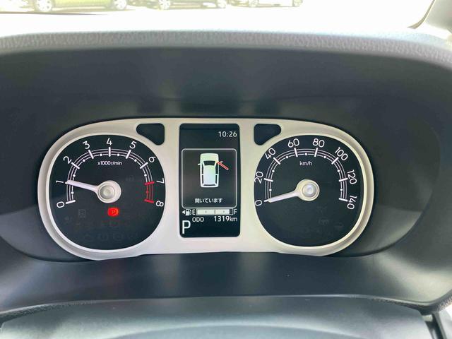 ムーヴキャンバスストライプスGターボLEDヘッドライト/両側電動スライドドア/コーナーセンサー/アイドリングストップ/衝突回避支援システム/横滑り防止装置/オートライト/オートエアコン/キーフリー/電動格納ミラー/電動パーキングブレーキ(千葉県)の中古車