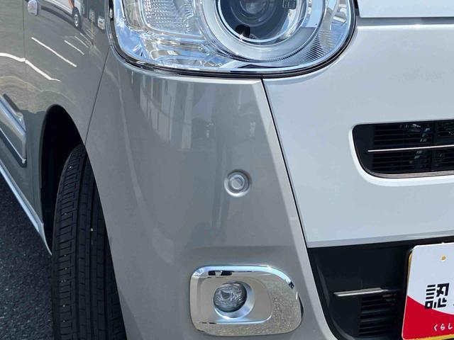 ムーヴキャンバスストライプスGターボLEDヘッドライト/両側電動スライドドア/コーナーセンサー/アイドリングストップ/衝突回避支援システム/横滑り防止装置/オートライト/オートエアコン/キーフリー/電動格納ミラー/電動パーキングブレーキ(千葉県)の中古車