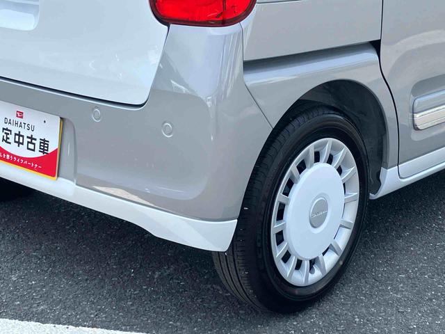 ムーヴキャンバスストライプスＧターボＬＥＤヘッドライト／両側電動スライドドア／コーナーセンサー／アイドリングストップ／衝突回避支援システム／横滑り防止装置／オートライト／オートエアコン／キーフリー／電動格納ミラー／電動パーキングブレーキ（千葉県）の中古車