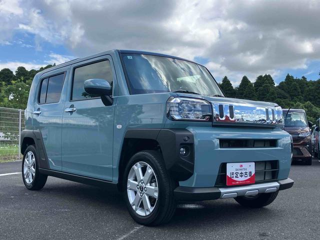 タフトG クロムベンチャーLEDヘッドライト/スカイフィールトップ/プッシュボタンエンジンスターター/アイドリングストップ/オートライト/コーナーセンサー/衝突回避支援システム/オートエアコン/キーフリーシステム(千葉県)の中古車