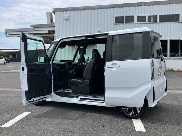 タントカスタムXLEDヘッドライト/両側電動スライドドア/コーナーセンサー/アイドリングストップ/衝突回避支援システム/横滑り防止装置/オートエアコン/アルミホイール/キーフリーシステム/電動格納ミラー/オートライト(千葉県)の中古車