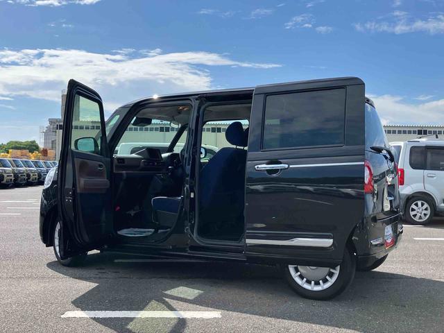 ムーヴキャンバスセオリーＧターボＬＥＤヘッドライト／両側電動スライドドア／アダプティブクルーズコントロール／コーナーセンサー／衝突回避支援システム／横滑り防止装置／オートライト／オートエアコン／電動格納ミラー／電動パーキングブレーキ（千葉県）の中古車