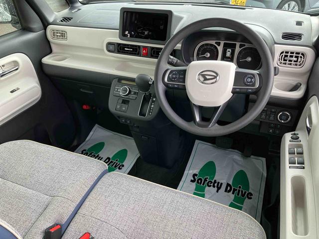 ムーヴキャンバスストライプスＧターボＬＥＤヘッドライト／両側電動スライドドア／アダプティブクルーズコントロール／コーナーセンサー／衝突回避支援システム／横滑り防止装置／オートライト／オートエアコン／電動格納ミラー／電動パーキングブレーキ（千葉県）の中古車