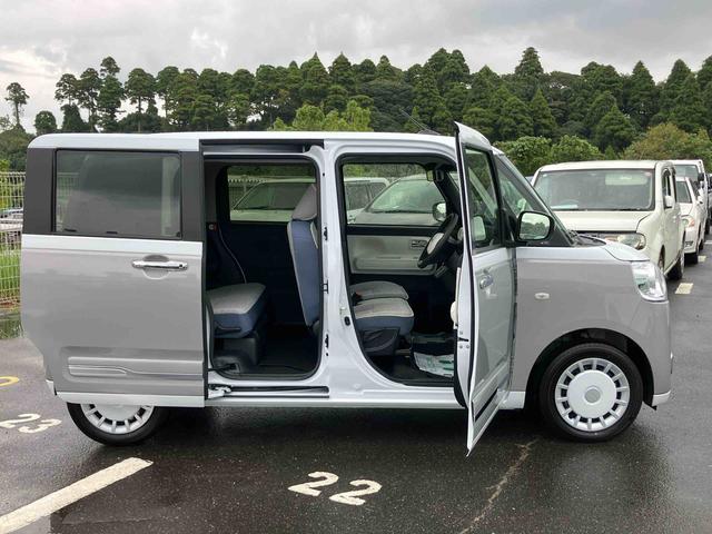 ムーヴキャンバスストライプスＧターボＬＥＤヘッドライト／両側電動スライドドア／アダプティブクルーズコントロール／コーナーセンサー／衝突回避支援システム／横滑り防止装置／オートライト／オートエアコン／電動格納ミラー／電動パーキングブレーキ（千葉県）の中古車