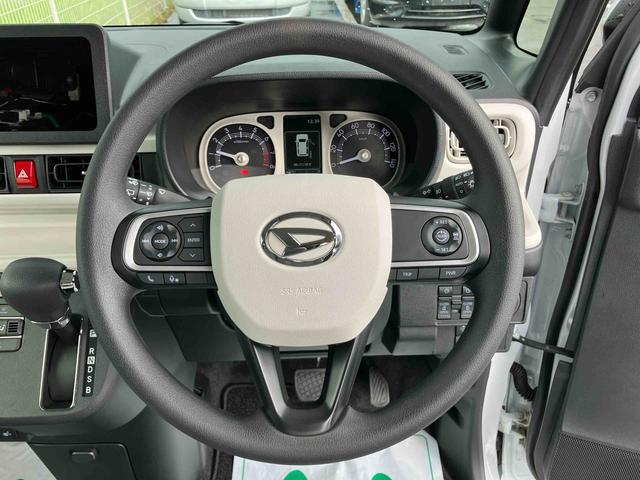 ムーヴキャンバスストライプスＧターボＬＥＤヘッドライト／両側電動スライドドア／アダプティブクルーズコントロール／コーナーセンサー／衝突回避支援システム／横滑り防止装置／オートライト／オートエアコン／電動格納ミラー／電動パーキングブレーキ（千葉県）の中古車