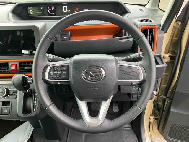 タントファンクロスターボLEDヘッドライト/両側電動スライドドア/コーナーセンサー/アイドリングストップ/衝突回避支援システム/横滑り防止装置/オートエアコン/アルミホイール/キーフリーシステム/電動格納ミラー/オートライト(千葉県)の中古車