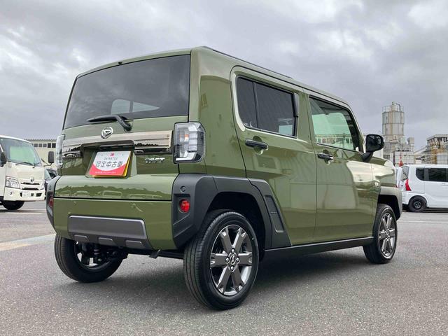 タフトＧターボ　ダーククロムベンチャーＬＥＤヘッドライト／スカイフィールトップ／アダプティブクルーズコントロール／プッシュボタンエンジンスターター／アイドリングストップ／オートライト／コーナーセンサー／衝突回避支援システム／オートエアコン（千葉県）の中古車