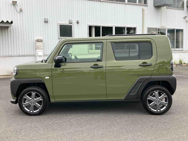 タフトＧターボ　ダーククロムベンチャーＬＥＤヘッドライト／スカイフィールトップ／アダプティブクルーズコントロール／プッシュボタンエンジンスターター／アイドリングストップ／オートライト／コーナーセンサー／衝突回避支援システム／オートエアコン（千葉県）の中古車