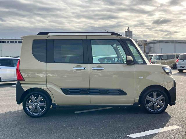 タントファンクロスターボＬＥＤヘッドライト／両側電動スライドドア／コーナーセンサー／アイドリングストップ／衝突回避支援システム／横滑り防止装置／オートエアコン／アルミホイール／キーフリーシステム／電動格納ミラー／オートライト（千葉県）の中古車