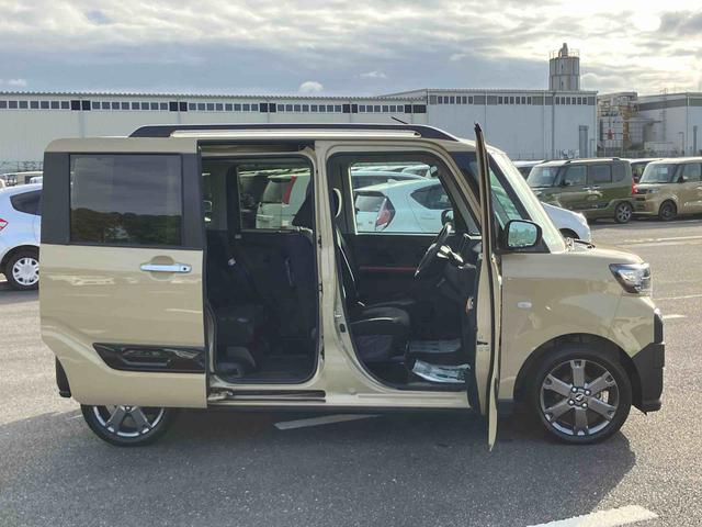 タントファンクロスターボＬＥＤヘッドライト／両側電動スライドドア／コーナーセンサー／アイドリングストップ／衝突回避支援システム／横滑り防止装置／オートエアコン／アルミホイール／キーフリーシステム／電動格納ミラー／オートライト（千葉県）の中古車