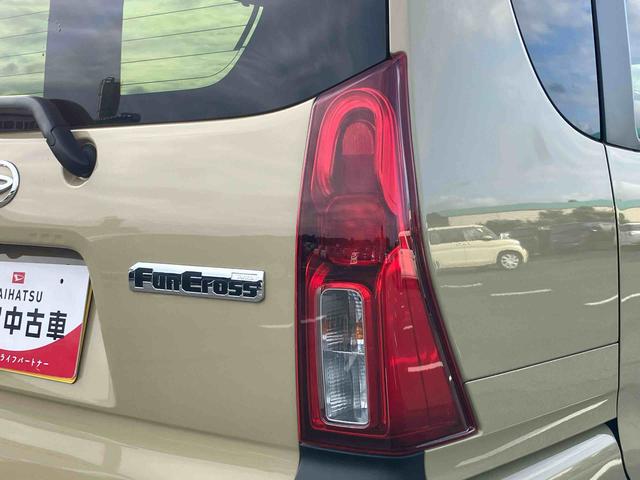 タントファンクロスターボＬＥＤヘッドライト／両側電動スライドドア／コーナーセンサー／アイドリングストップ／衝突回避支援システム／横滑り防止装置／オートエアコン／アルミホイール／キーフリーシステム／電動格納ミラー／オートライト（千葉県）の中古車