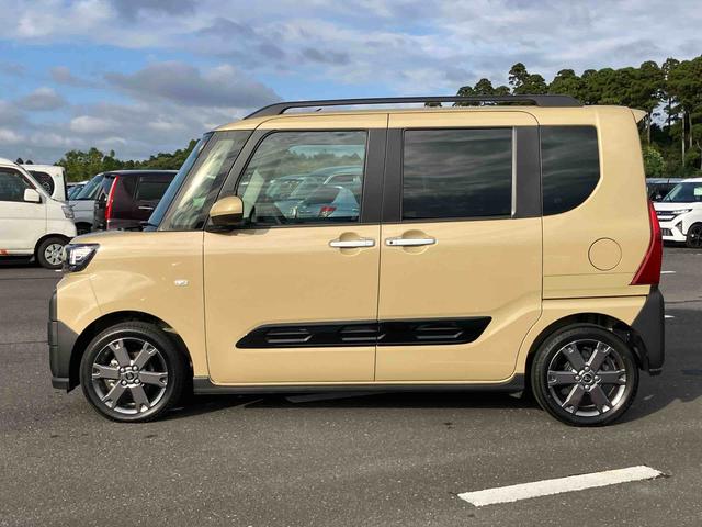 タントファンクロスターボＬＥＤヘッドライト／両側電動スライドドア／コーナーセンサー／アイドリングストップ／衝突回避支援システム／横滑り防止装置／オートエアコン／アルミホイール／キーフリーシステム／電動格納ミラー／オートライト（千葉県）の中古車