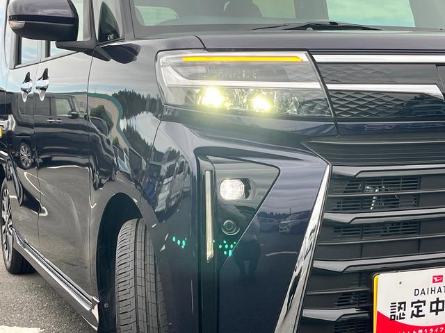 タントカスタムＲＳＬＥＤヘッドライト／両側電動スライドドア／コーナーセンサー／アイドリングストップ／衝突回避支援システム／横滑り防止装置／オートエアコン／アルミホイール／キーフリーシステム／電動格納ミラー／オートライト（千葉県）の中古車