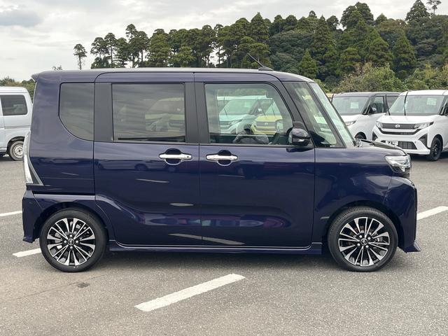 タントカスタムＲＳＬＥＤヘッドライト／両側電動スライドドア／コーナーセンサー／アイドリングストップ／衝突回避支援システム／横滑り防止装置／オートエアコン／アルミホイール／キーフリーシステム／電動格納ミラー／オートライト（千葉県）の中古車