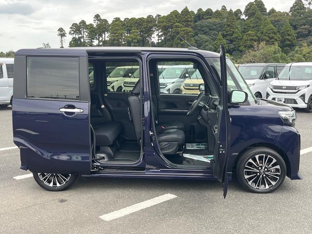 タントカスタムＲＳＬＥＤヘッドライト／両側電動スライドドア／コーナーセンサー／アイドリングストップ／衝突回避支援システム／横滑り防止装置／オートエアコン／アルミホイール／キーフリーシステム／電動格納ミラー／オートライト（千葉県）の中古車