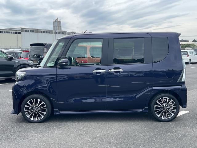 タントカスタムＲＳＬＥＤヘッドライト／両側電動スライドドア／コーナーセンサー／アイドリングストップ／衝突回避支援システム／横滑り防止装置／オートエアコン／アルミホイール／キーフリーシステム／電動格納ミラー／オートライト（千葉県）の中古車