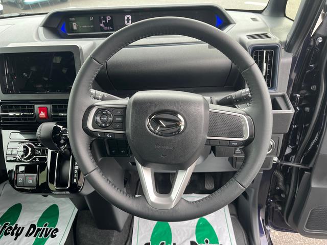 タントカスタムＲＳＬＥＤヘッドライト／両側電動スライドドア／コーナーセンサー／アイドリングストップ／衝突回避支援システム／横滑り防止装置／オートエアコン／アルミホイール／キーフリーシステム／電動格納ミラー／オートライト（千葉県）の中古車