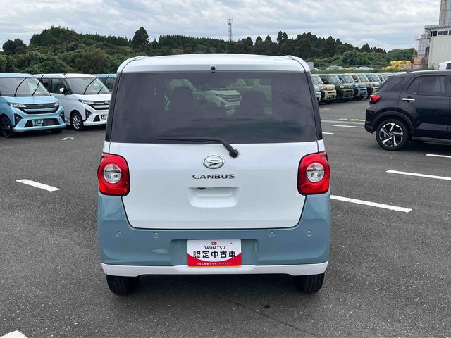 ムーヴキャンバスストライプスGLEDヘッドライト/両側電動スライドドア/コーナーセンサー/アイドリングストップ/衝突回避支援システム/横滑り防止装置/オートライト/オートエアコン/キーフリー/電動格納ミラー/電動パーキングブレーキ(千葉県)の中古車