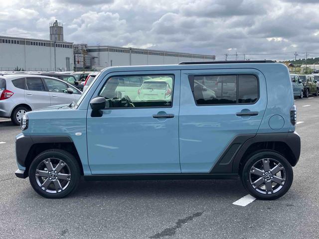 タフトＧターボ　ダーククロムベンチャーＬＥＤヘッドライト／スカイフィールトップアダプティブクルーズコントロール／／プッシュボタンエンジンスターター／アイドリングストップ／オートライト／コーナーセンサー／衝突回避支援システム／オートエアコン（千葉県）の中古車